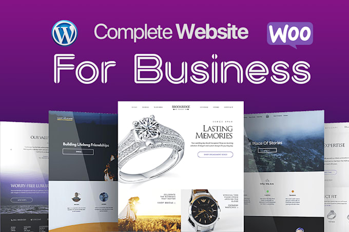 create professional wordpress website for local  business