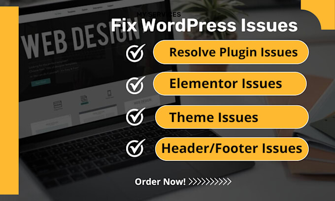 fix wordpress and elementor errors, wordpress slow issues