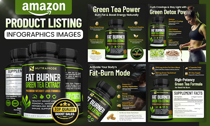 design amazon a plus content comparison charts and infographics