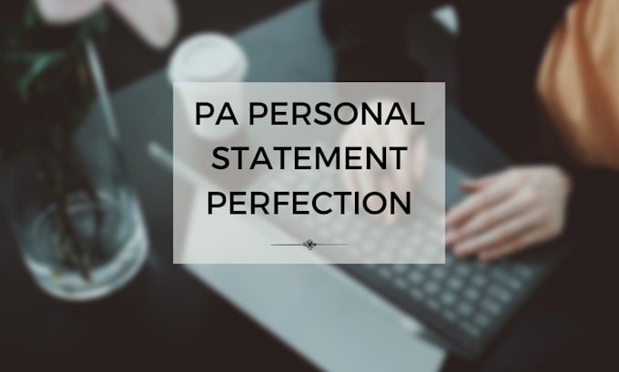 teach you how to plan and compose your personal statement for pa school