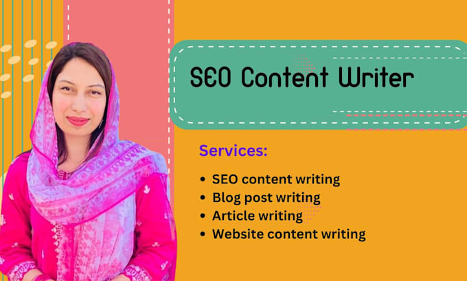be your content writer and assignment worker