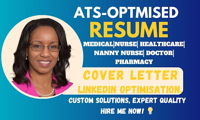 write medical, nanny nurse, staff nurse, emergency nurse, chief nursing resume