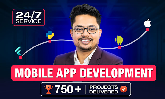 do mobile app development android ios app creation flutter developer ai chatbot