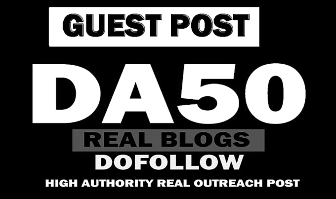 do da 50 plus guest post instant, google index