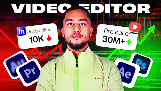 do professional editing for youtube and linkedin videos