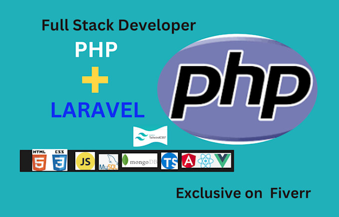 do web app php javascript laravel codeigniter cakephp react vue sql