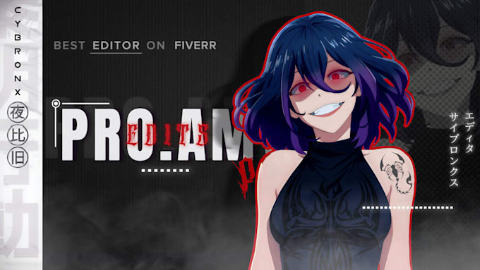 make professional anime edit and amv