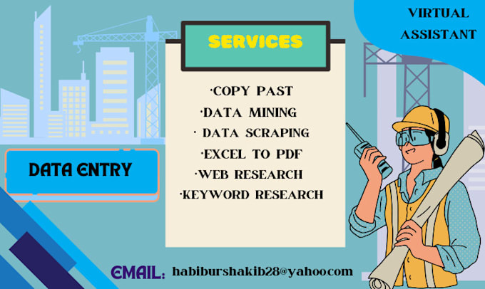 do data entry into your desired website
