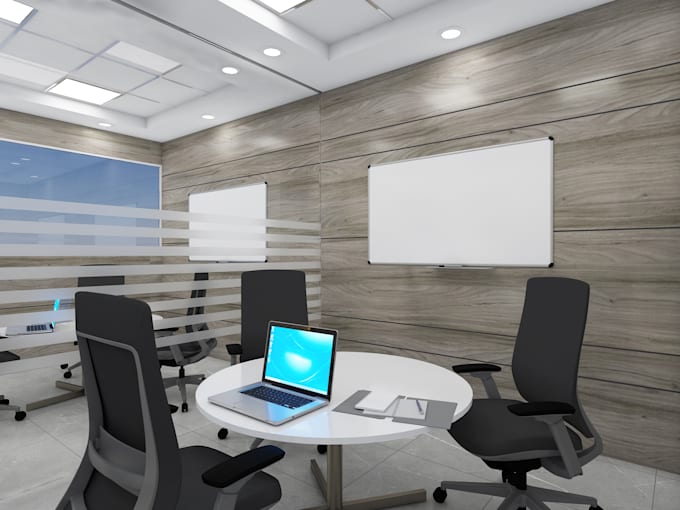 design modern and functional office meeting room
