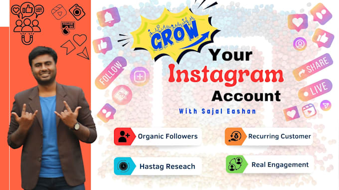 grow your instagram with organic followers and customer