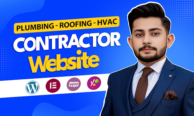 do plumbing, cleaning, roofing, hvac, solar, construction, contractor website