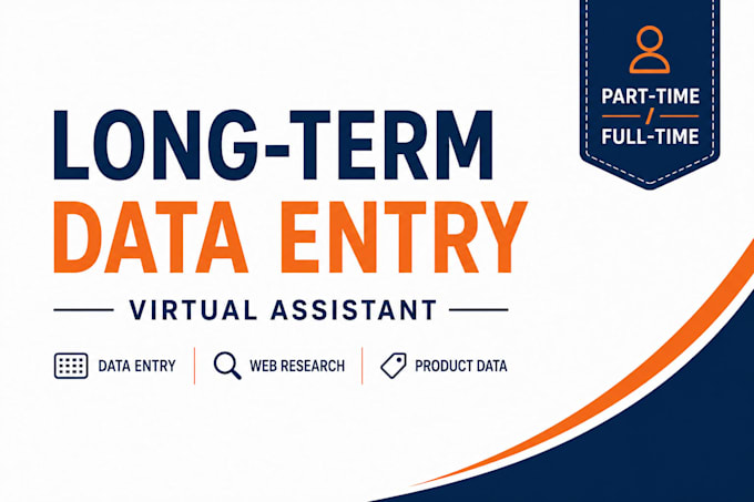 be your long term product data entry assistant