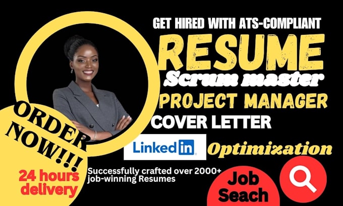 create a winning scrum master, agile coach, pmp resume and job search tips