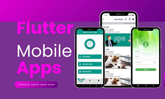 Do figma to flutter, flutter ui development, app development, xd to ...