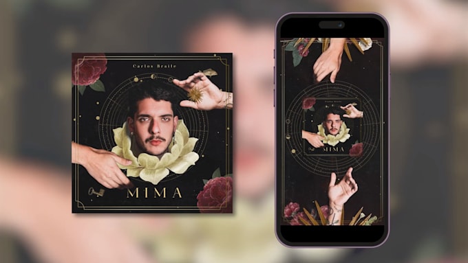 animate your album cover art for a spotify canvas and ig