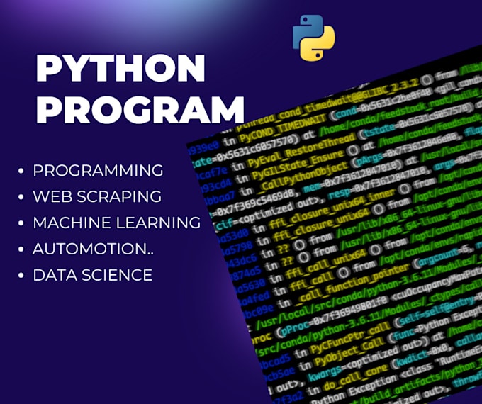 Do your python projects by Engranum184 | Fiverr