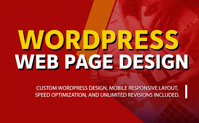 build, redesign or customize a professional wordpress website
