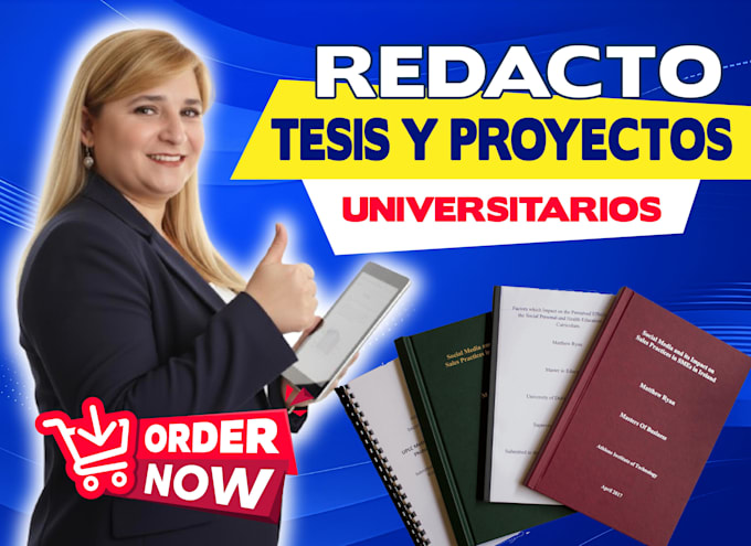 write theses and university project in spanish