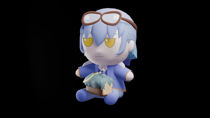 make a marketable plushy out of your character