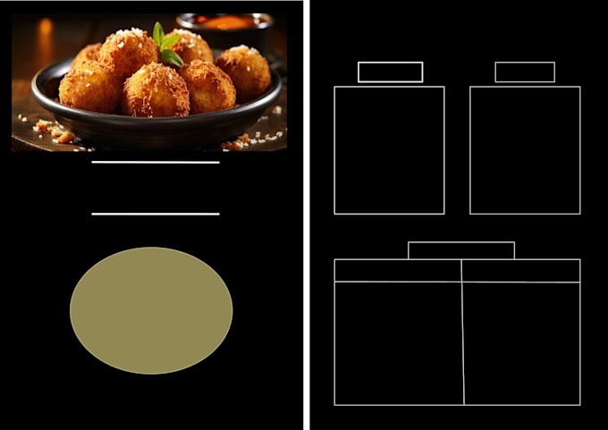 design attractive food menu