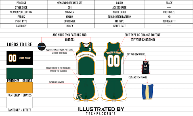 do apparel mock ups for your clothing brand