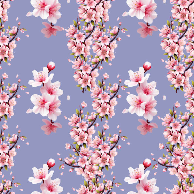 Create motifs and textile prints by Mahliqakanwal | Fiverr