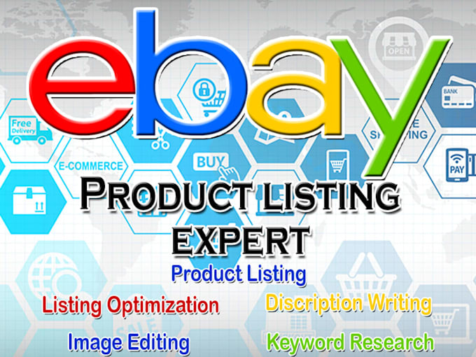 do product listing for your ebay