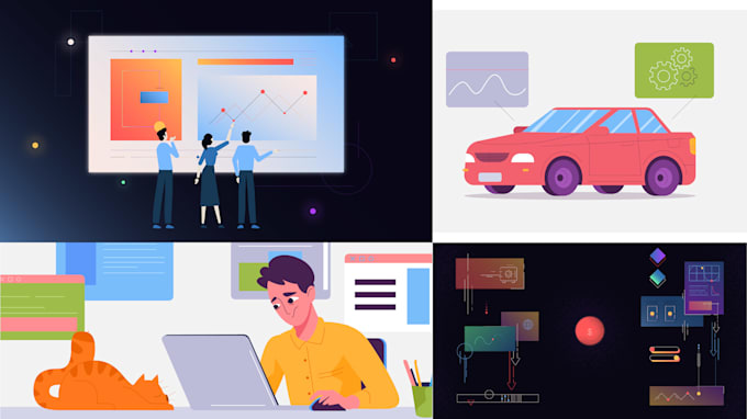 do unique 2d animation for you