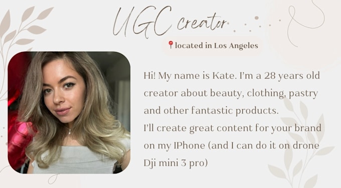 create ugc photos and videos for your brand