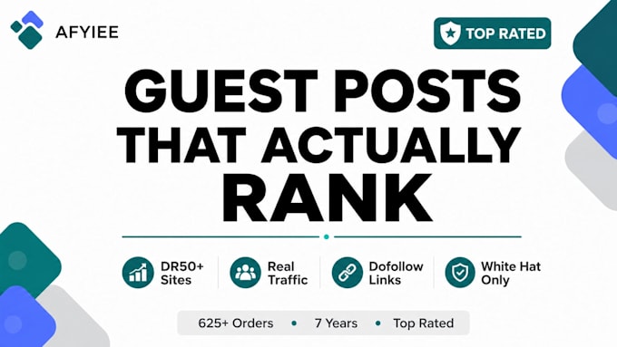 publish high da guest posts with dofollow SEO backlinks on real websites