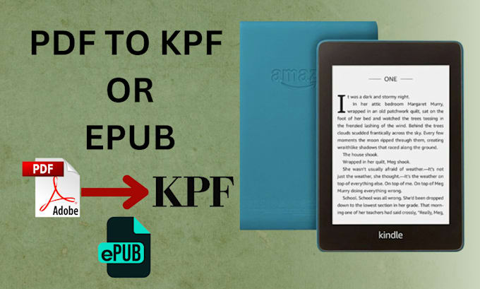 convert pdf to epub and amazon kpf on amazon kindle format