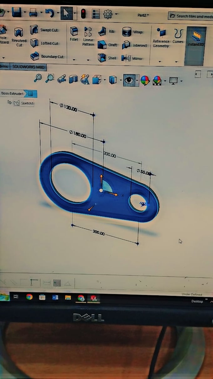 do high quality mechanical parts drawings for students