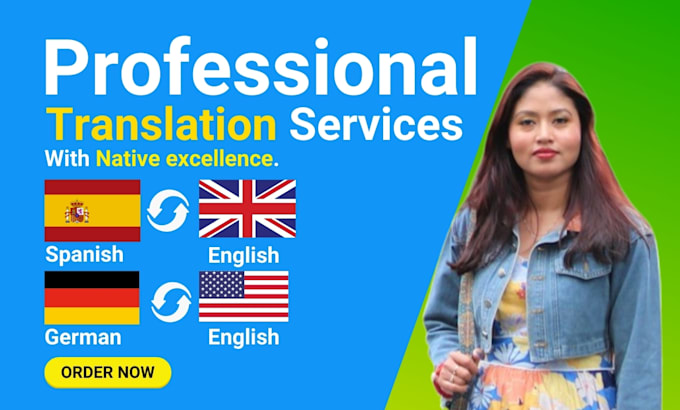 translate your website store from spanish and german to english