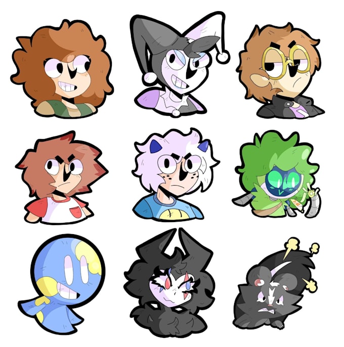 Draw you or your oc in brawl stars icon style by Serenaaristo | Fiverr