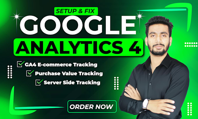 fix or setup google analytics 4 ga4 ecommerce tracking, ga4 server side tracking