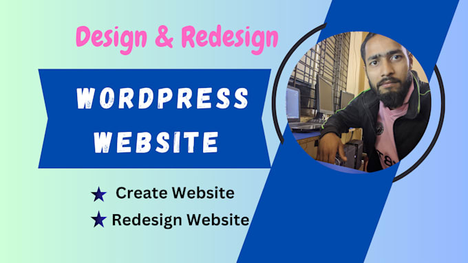 design, redesign wordpress website  by elementor