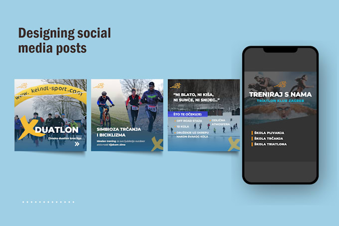 Design modern social media posts for your brand by Marcelazelenika | Fiverr