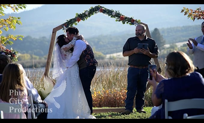 film and edit your wedding video