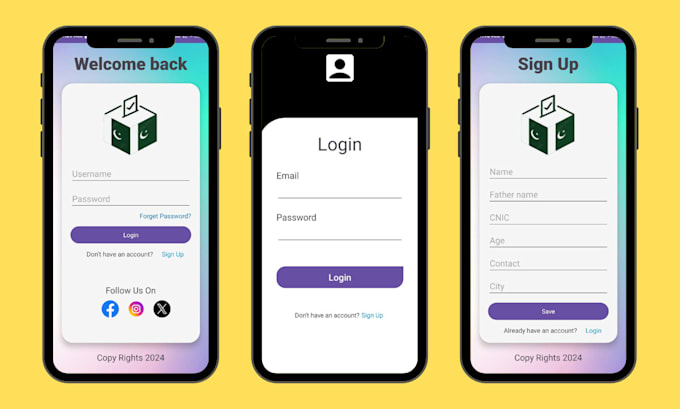 Develop modern glassmorphism ui design in xml in android studio by ...
