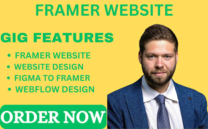 Redesign framer website design webflow design figma to framer website ...