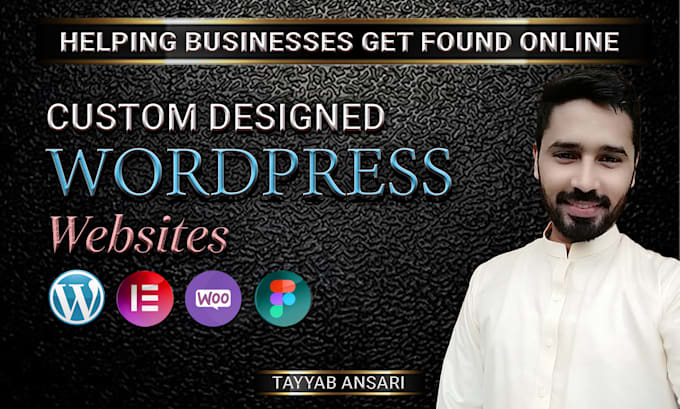 design or redesign a custom responsive wordpress website with elementor pro
