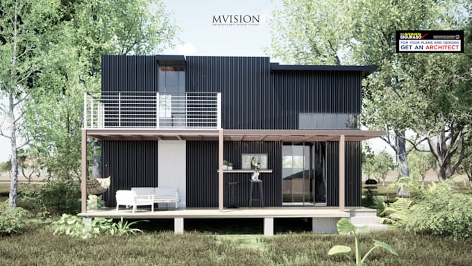 Design your architectural 3d model, exterior and visualize in sketchup ...