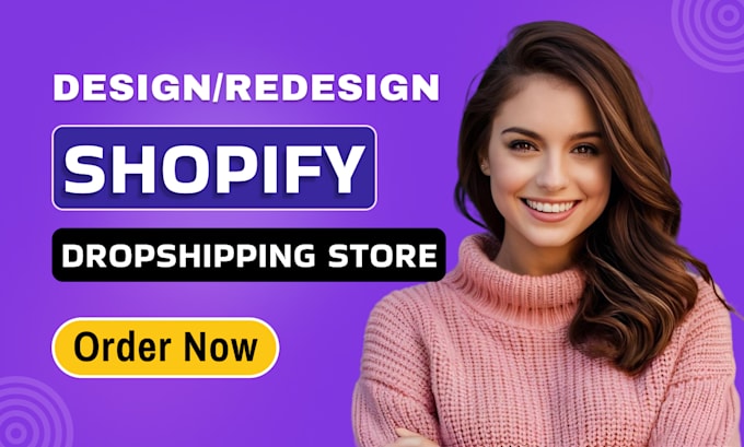 build  shopify  dropshipping store