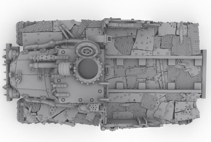create custom ork like terrain for tabletop gaming