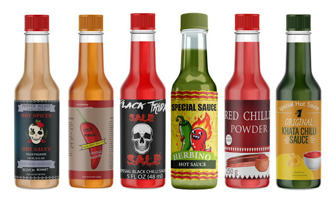 do label, logo for sauce, spice, dips, seasoning, salsa, rub,pepper,jar,food,bbq
