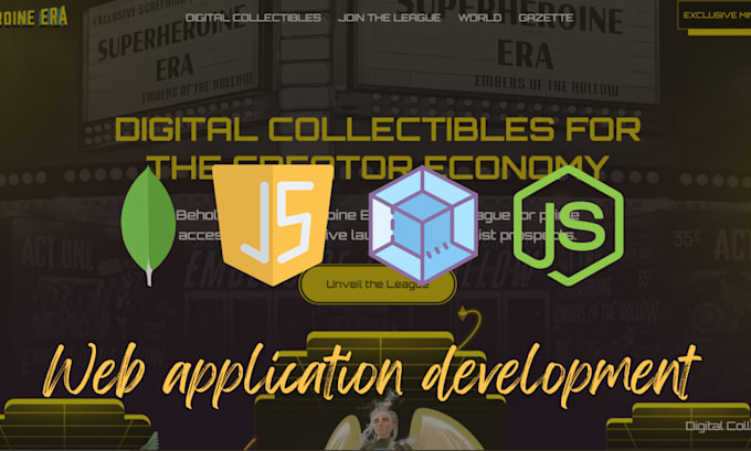 build full stack web applications using javascript, webpack, mongo db, and node