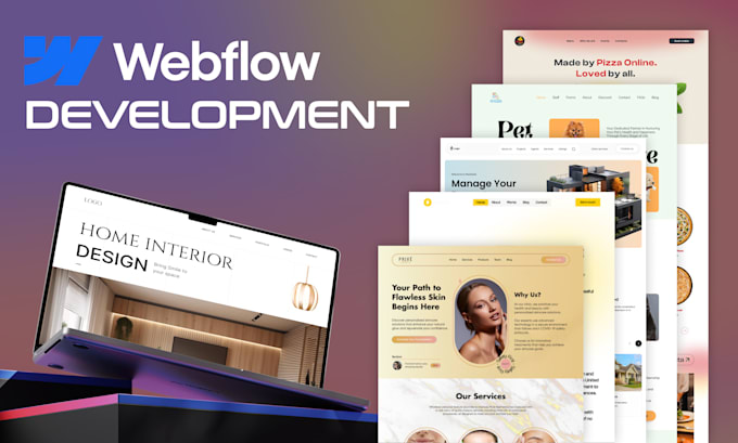 design, redesign, or develop website, expert webflow designer
