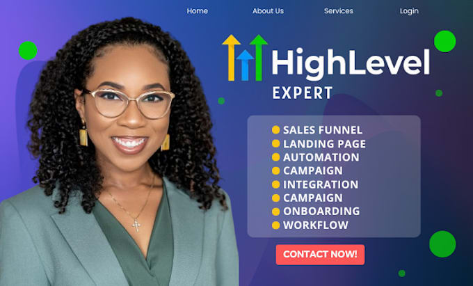 Build gohighlevel landing page gohighlevel sales funnel go high level