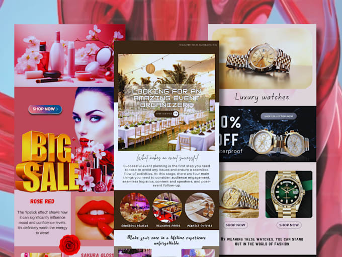 do responsive email and newsletter for klaviyo and mailchimp