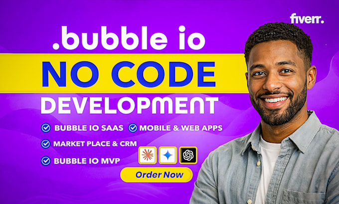 create complex bubble io web application, bubble io mvp as bubble io developer